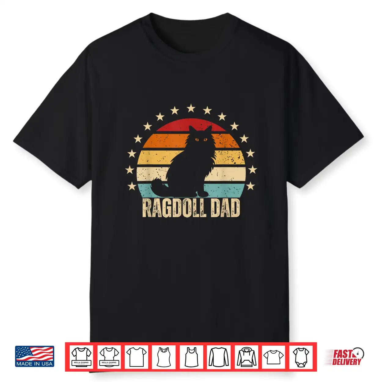 Ragdoll Dad Funny Ragdoll Cat Lover Father Men Shirt Ragdoll Dad Funny Ragdoll Cat Lover Father Men Shirt
