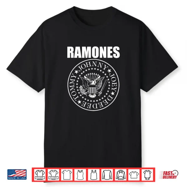 Ramones Seal 1974 1978 Shirt