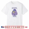 Reading Is My Thing Sloth Reading Shirt