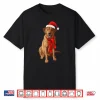 Red Labrador Retriever Dog Christmas Santa Hat Rlrcsh Shirt