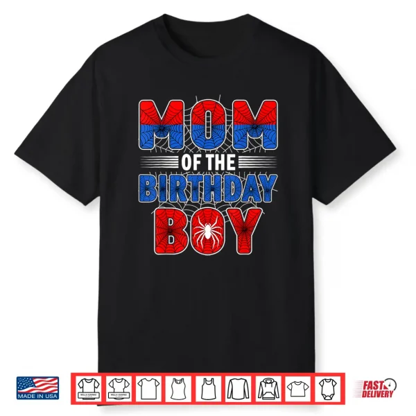Relative Of The Birthday Person Spider Web Birthday Party Shirt