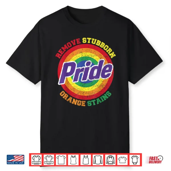 Remove Stubborn Orange Stains Pride Month Lgbtq Shirt