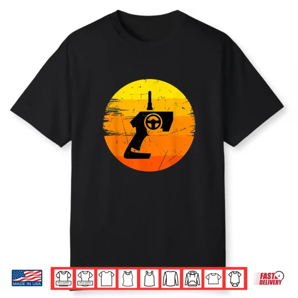 Retro Drag Racing Rc Car Enthusiast Mini Car Slot Car Racer Shirt
