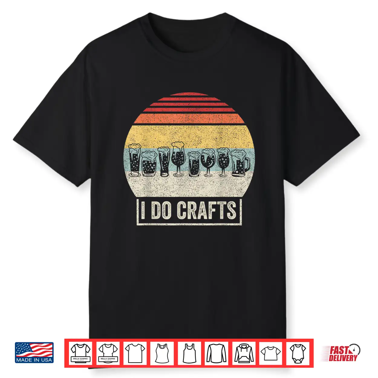Retro Vintage I Do Crafts Home Brew Craft Beer Shirt Retro Vintage I Do Crafts Home Brew Craft Beer Shirt