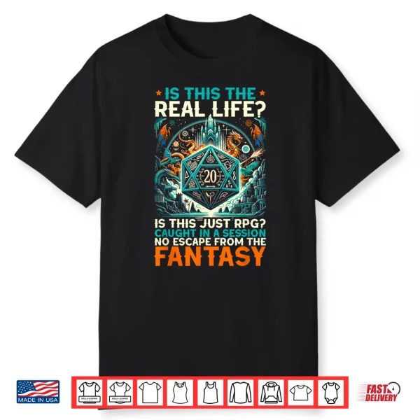 Role Playing Game Rpg Master D20 Tabletop Funny Rpg Gamer Shirt