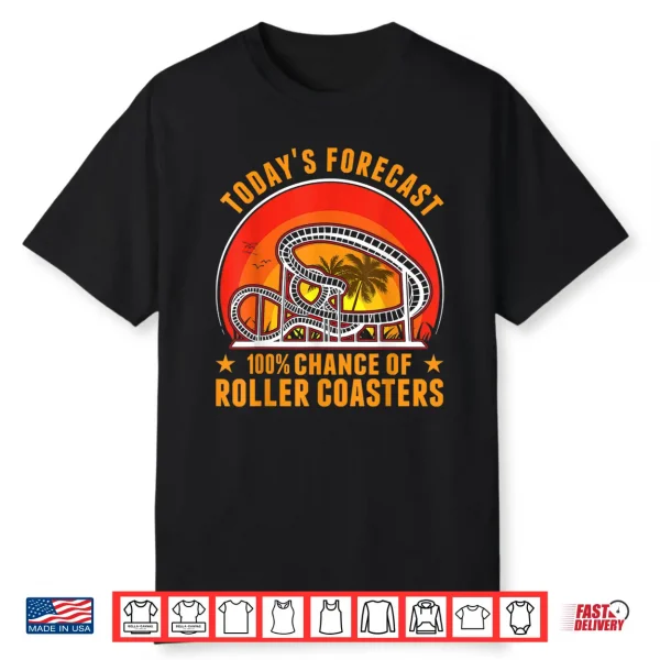 Roller Coaster Amusement Park Shirt