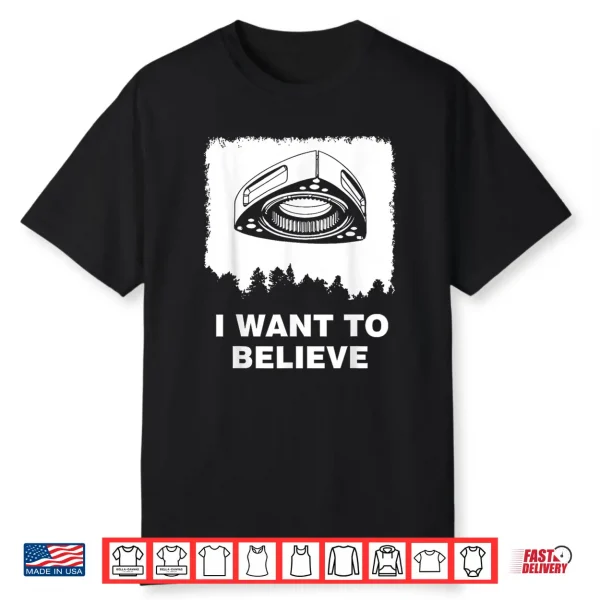 Rotary Engine I Want To Believe Wankel Engine Car Enthusiast Shirt