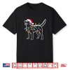 Santa Labrador Retriever Christmas Lights Dog Lover Shirt