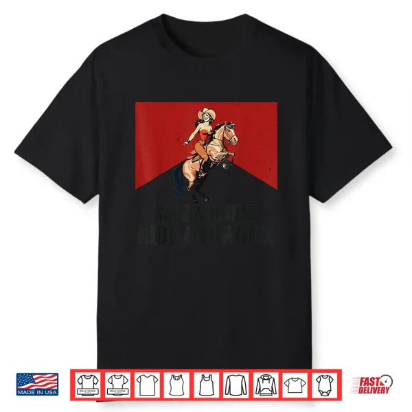 Save A Horse Ride A Cowgirl Lesbian Lgbt Pride Month Shirt