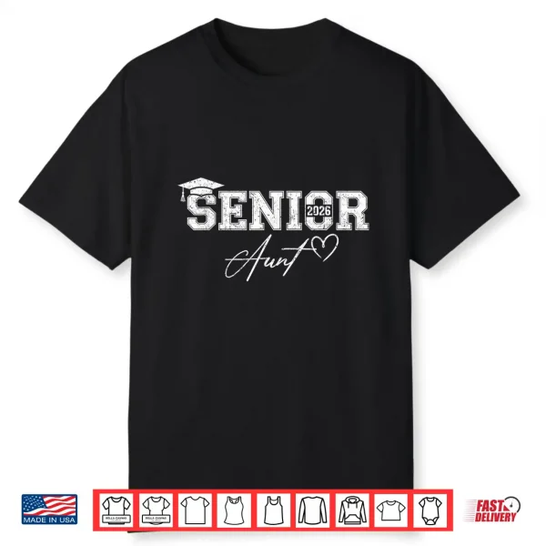 Senior Relative Class Of 2026 Graduate Graduation Shirt