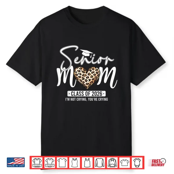 Senior Relative Class Of 2026 Senior 2026 Graduation Leopard Shirt