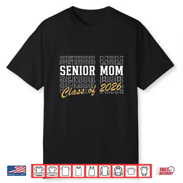 Senior Relative Class Of 2026 Striped Graduate Graduation Shirt