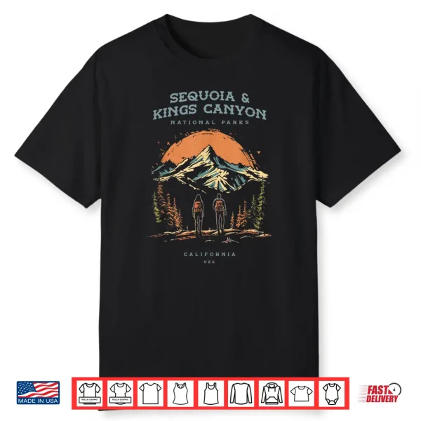 Sequoia And Kings Canyon National Parks Backpacking Hiking Shirt