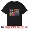She Is Mimi Christian Mother’S Day Present For Grandma Women Shirt