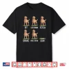 Sit Lie Down Fetch Shake Roll Over Stay Golden Retriever Art Shirt