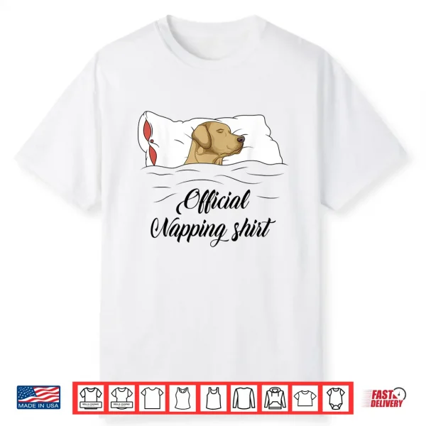 Sleeping Labrador Retriever Pyjamas Lab Dog Official Napping Shirt