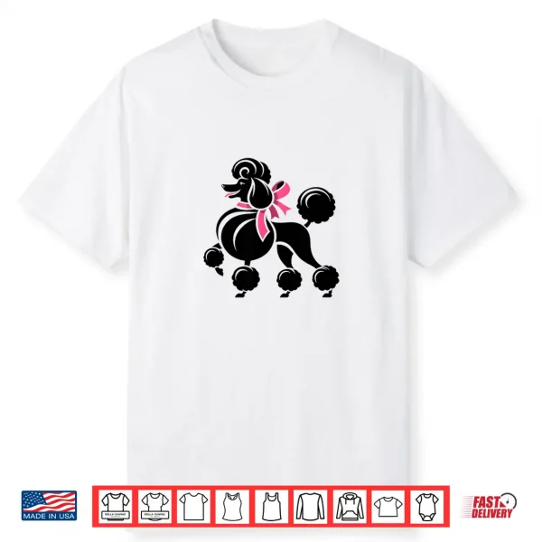 Sock Hop Cutie 50’S Costume Big Poodle 1950’S Party Cute Shirt