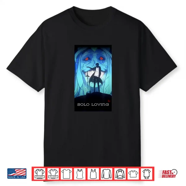 Solo Loving Anime Tee For Japanese Cartoon Lovers Shirt