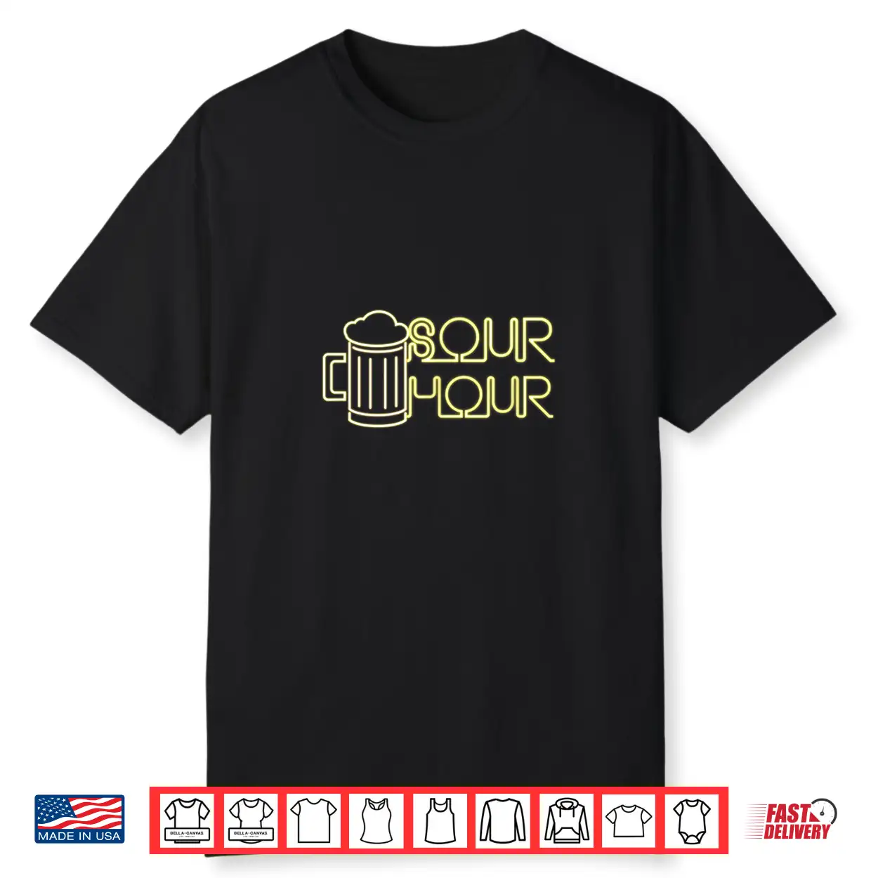 Sour Hour The Anti Happy Hour Funny Brew T Shirt Sour Hour The Anti Happy Hour Funny Brew T Shirt