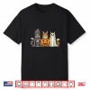 Spooky Ghost Maine Coon Cat Lover Pumpkin Halloween Shirt