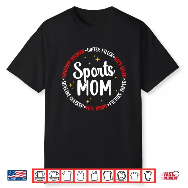 Sports Mom Appreciation Sports Mama Sport Mom Sports Mother Shirt