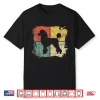 Square Retro Poodle Owner Gift Dog Poodle Dad Mom Shirt