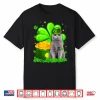 St Patrick’S Day British Shorthair Irish Shamrock Cat Lover Shirt