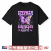 Stepmom Of The Birthday Girl Butterfly Family Matching Shirt