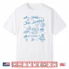 Summer I Turned 13 Cute Coastal Bow Seashell 13Th Birthday Shirt