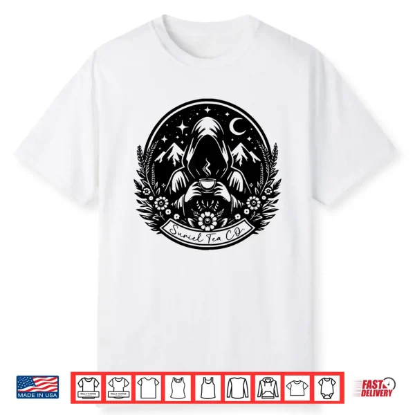 Suriel Tea Co Bookworms Shirt