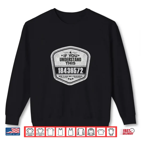 Sweatshirt 18436572 Awesome V8 Firing Order Car Enthusiast Gift Shirt