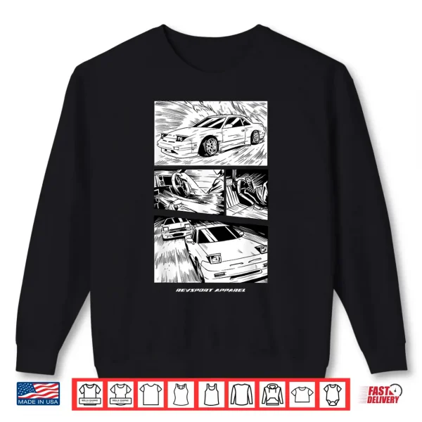 Sweatshirt 240sx manga Shirt