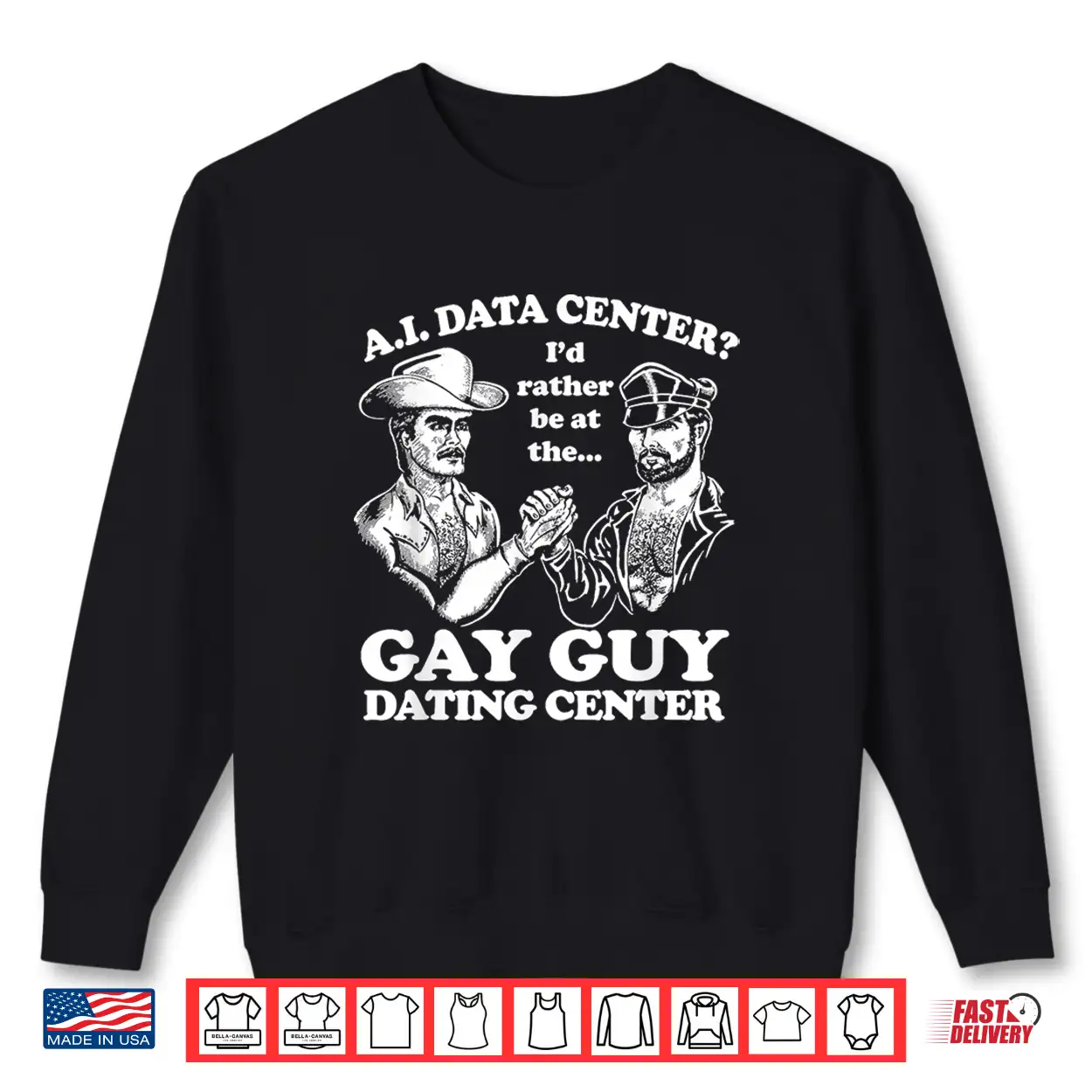 Ai Data Center Gay Guy Dating Center Humor Shirt Ai Data Center Gay Guy Dating Center Humor Shirt