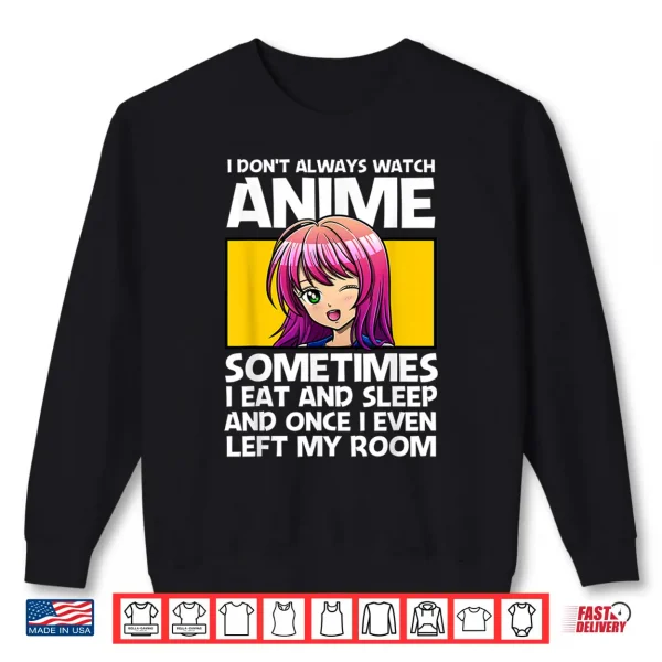 Sweatshirt Anime Gift For Women Teen Girls Men Anime Merch Anime Lovers Shirt
