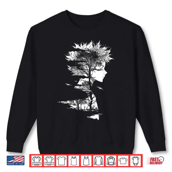Sweatshirt Anime Manga Motif Illustration Anime Shirt