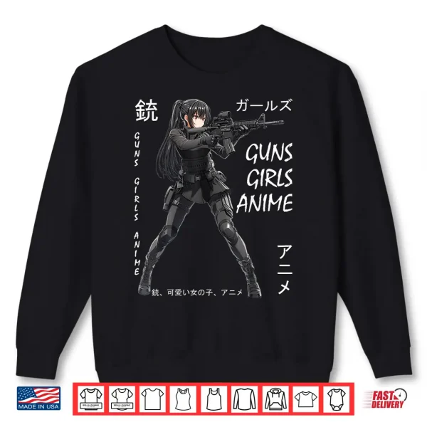 Sweatshirt Anime Waifu Graphic Shirt 2