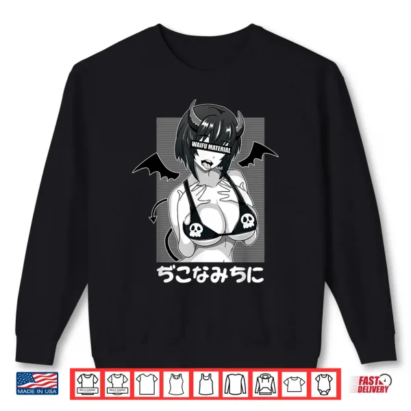Sweatshirt Anime Waifu Hentai Anime Lover Anime Girl Japanese Aesthetic Shirt