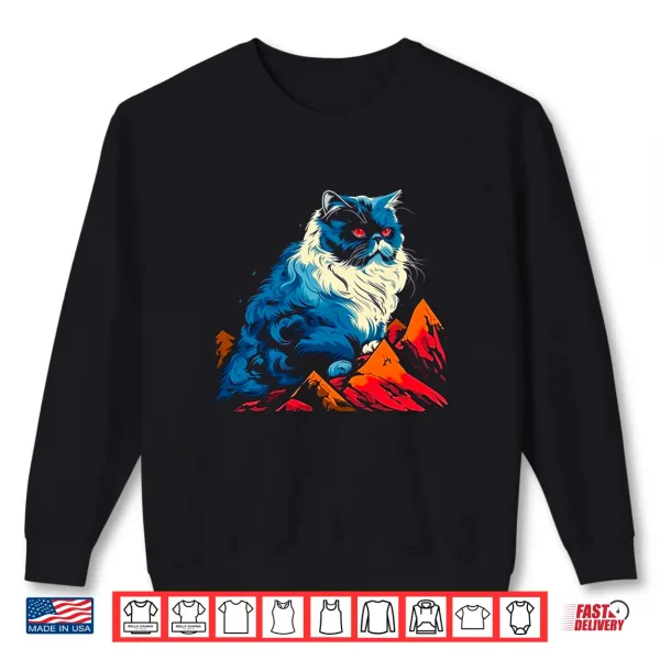 Sweatshirt Art Spirit Persian Cat Shirt