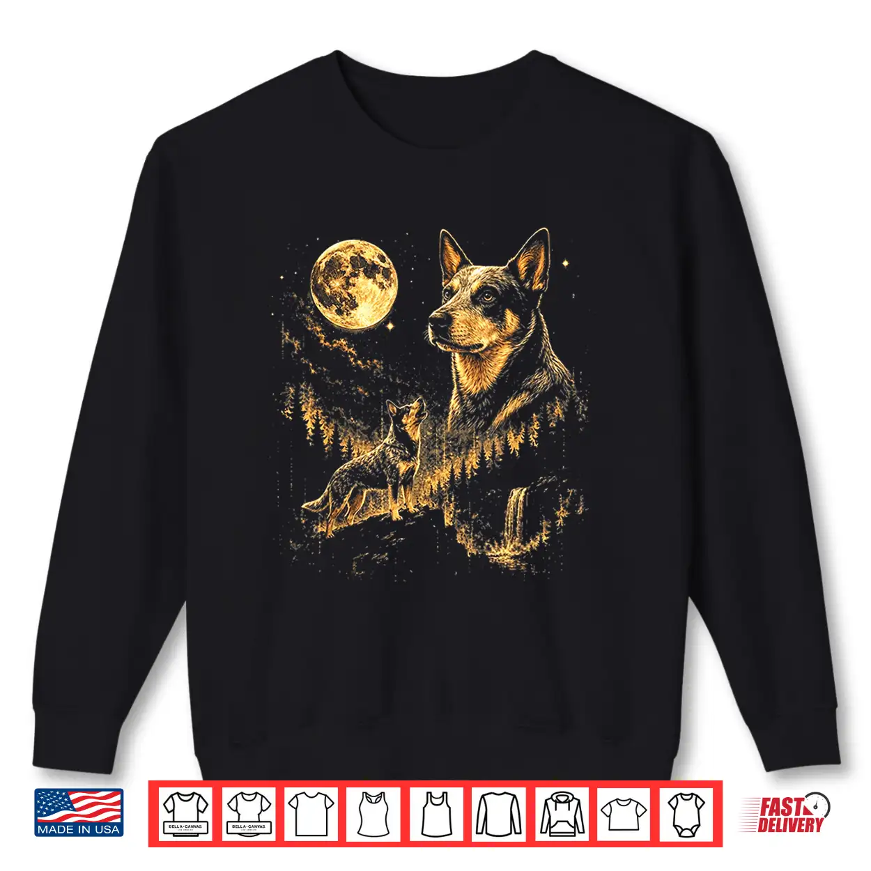 Australian Cattle Howling To The Moon Meme Animal Graphic Shirt Australian Cattle Howling To The Moon Meme Animal Graphic Shirt