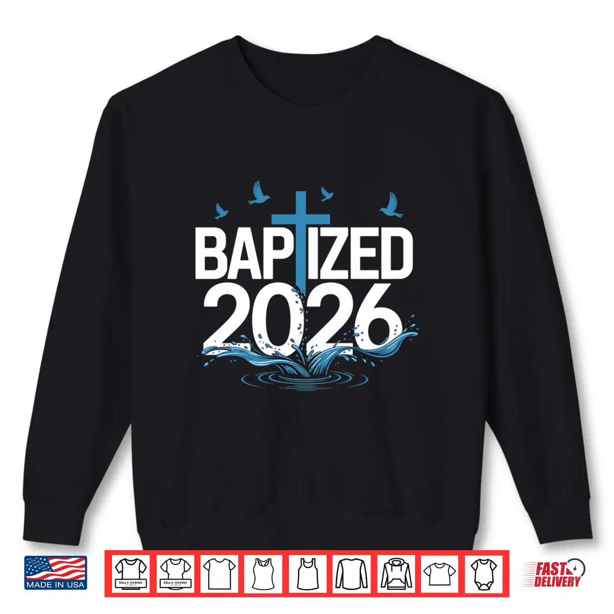 Baptized 2026 Performance Shirt Baptized 2026 Performance Shirt