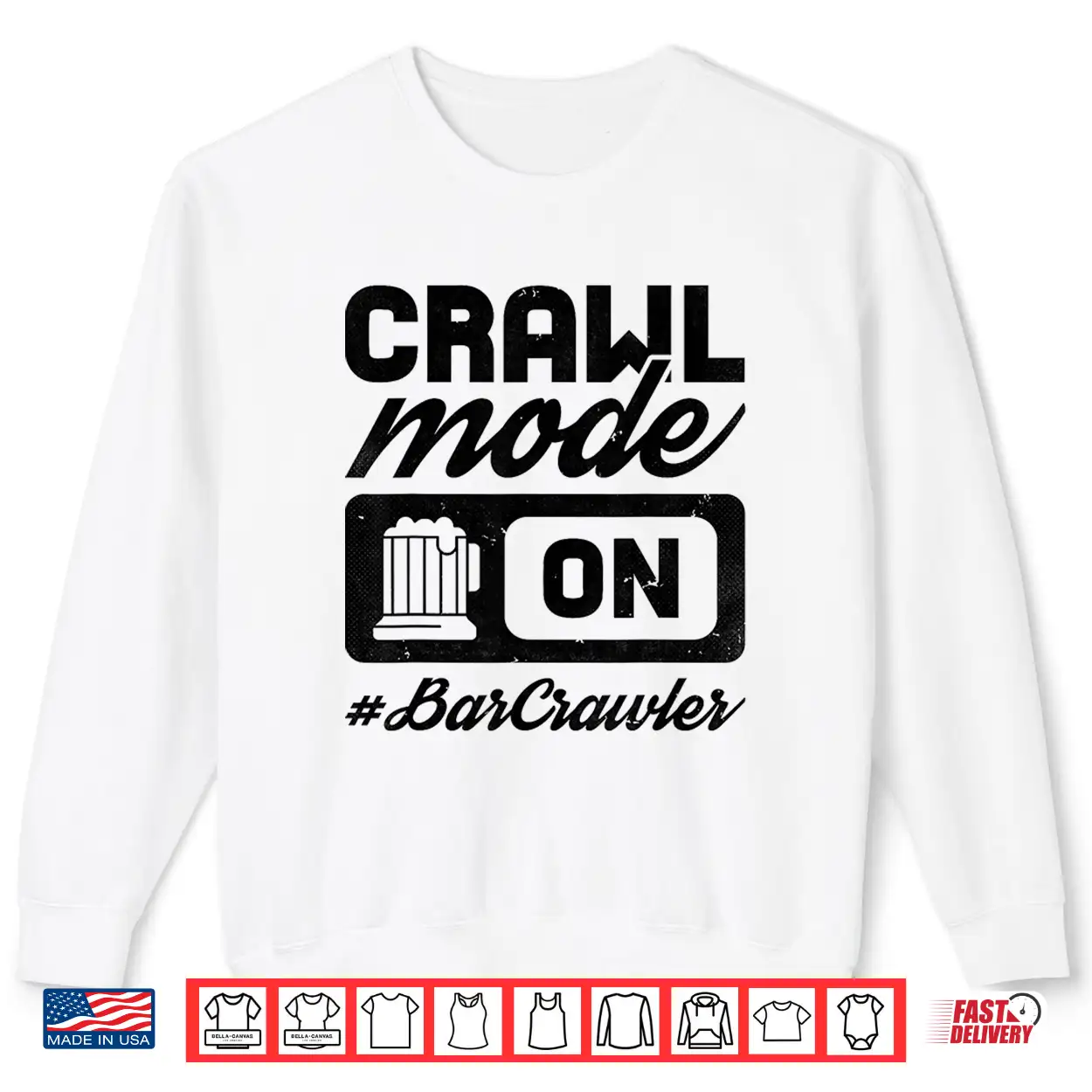 Bar Crawl Mode On Craft Beer Pub Hopping Shirt Bar Crawl Mode On Craft Beer Pub Hopping Shirt