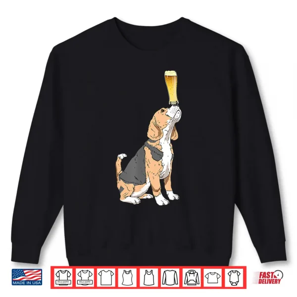 Sweatshirt Beagle Shirt Beer Lovers Shirt Craft Beer T Shirt Shirt