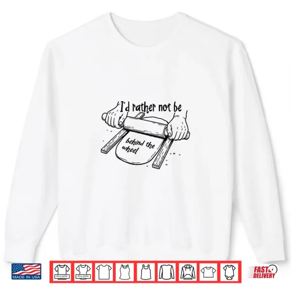 Behind The Wheel Pottery Ceramics Shirt 2 Sweatshirt Behind the Wheel Pottery Ceramics Shirt
