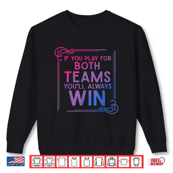 Sweatshirt Bi Flag Pride Month Bisexuality Pride Gift Funny Bisexual Shirt