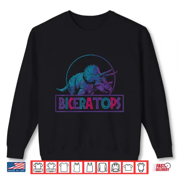 Biceratops Dino Bisexual Pride Month Bi Stuff Lgbtq Gift Shirt 2 Sweatshirt Biceratops Dino Bisexual Pride Month Bi Stuff LGBTQ Gift Shirt