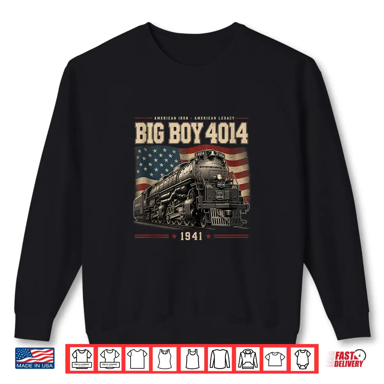 Big Boy 4014 Steam Train Vintage Locomotive Engine Shirt Big Boy 4014 Steam Train Vintage Locomotive Engine Shirt