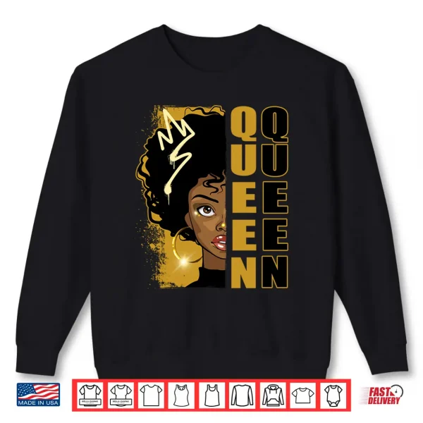 Sweatshirt Black History Month Black Girl Pride Women Shirt