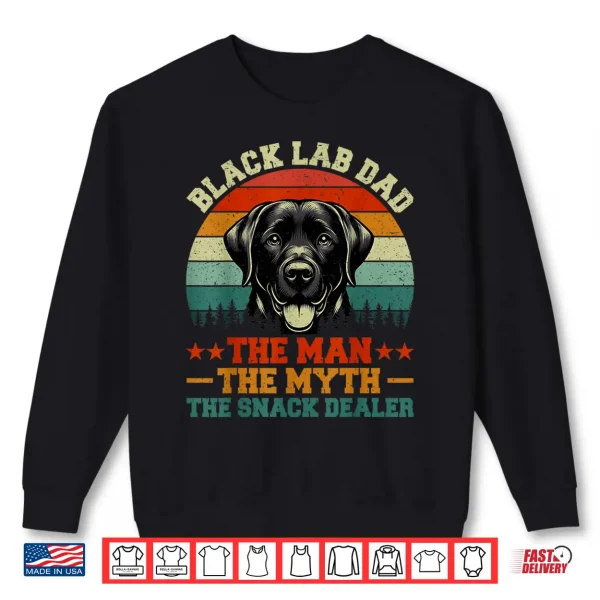Sweatshirt Black Labrador Retriever Professional Identity Lab Shirt