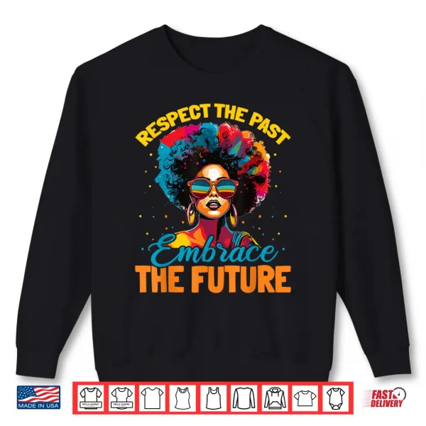 Sweatshirt Black Women Unapologetically Amazing Black History Graphic Shirt