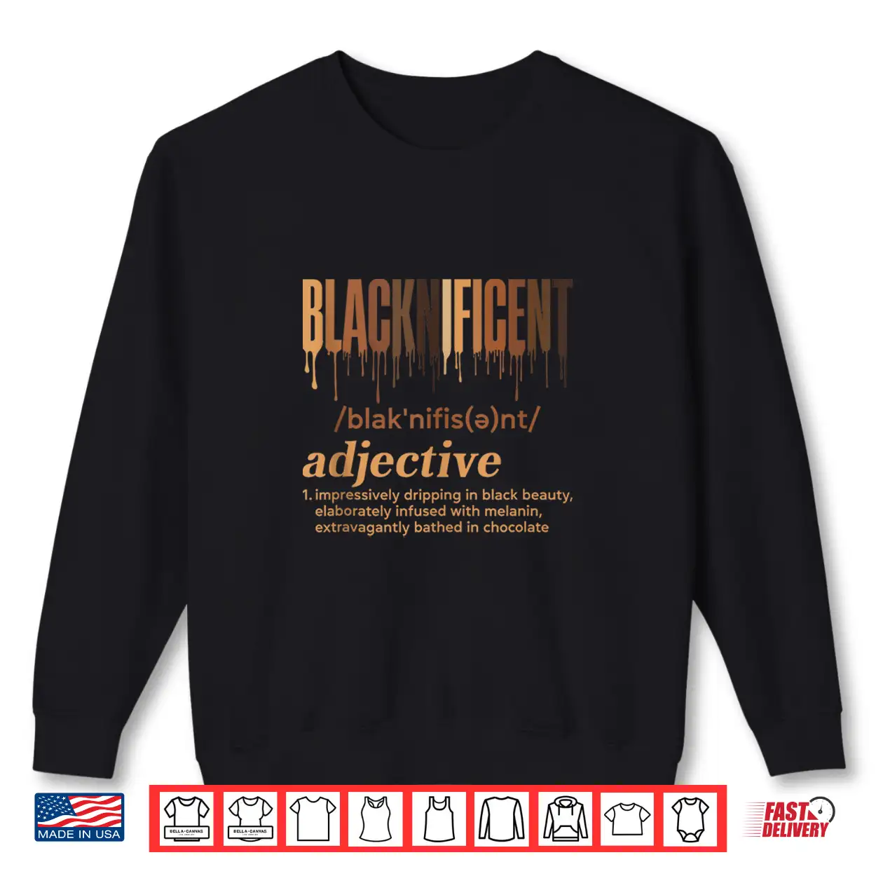 Blacknificent Definition Melanin Pride Black History Month Shirt Blacknificent Definition Melanin Pride Black History Month Shirt